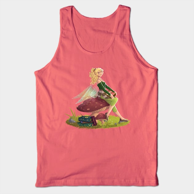 Annabeth Chase Tinker Fairy Tank Top by Pickocha